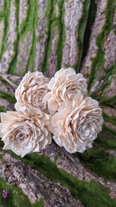 SOLA DHALIA FLOWER BIANCO